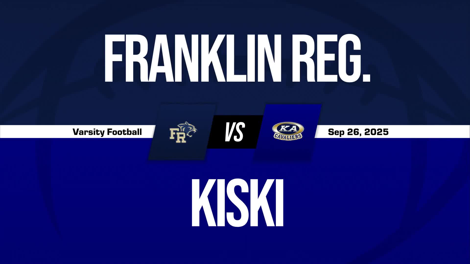 Football Recap: Franklin Regional Turns Things Around After  Road Loss + How To Watch