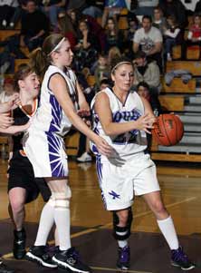Coudersport's Delanie Bowburn.