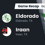 Football Game Recap: Iraan Braves vs. Eldorado Eagles