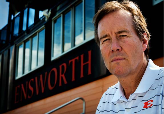 Head coach Ricky Bowers has coached at local rival Montgomery Bell Academy. He's found plenty more success at Ensworth.