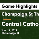 Cate Uhren leads Bloomington Central Catholic to victory over Eureka