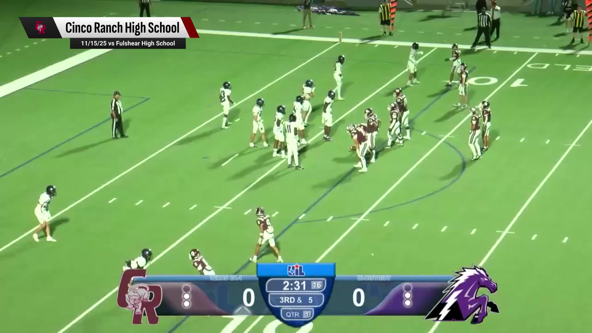 Football Recap: Cinco Ranch's Luck Takes a Turn for the Worse  on Friday + How To Watch