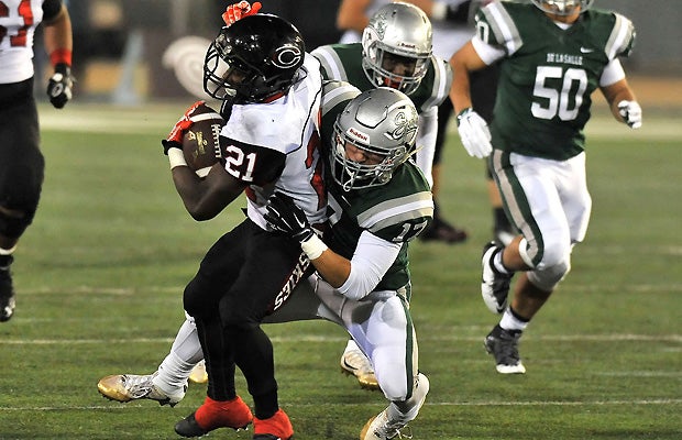 De La Salle held Centennial's high-octane offense in check all night.