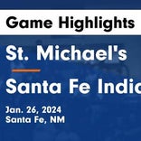 Santa Fe Indian snaps three-game streak of wins at home