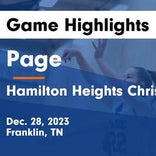 Hamilton Heights Christian Academy vs. Shabach Christian Academy