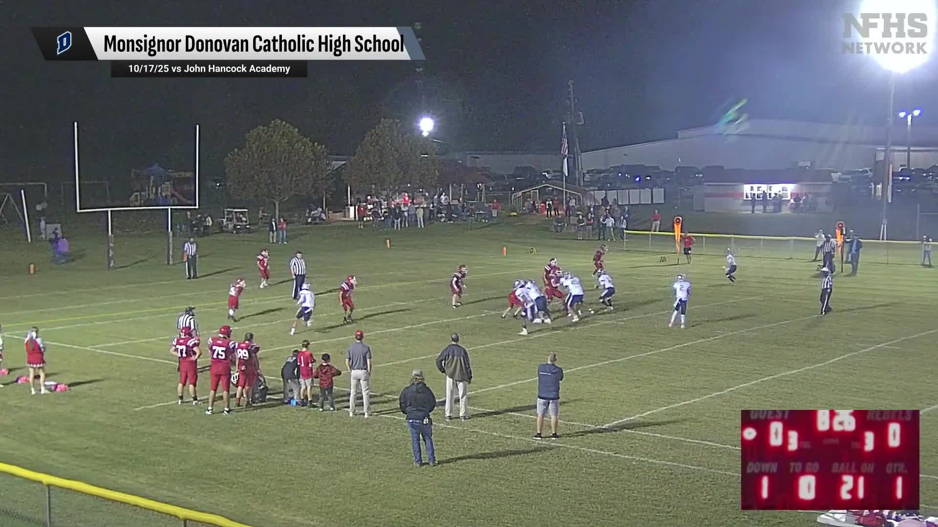 Football Recap: Monsignor Donovan Catholic Takes a Tough Playoff Loss + How To Watch