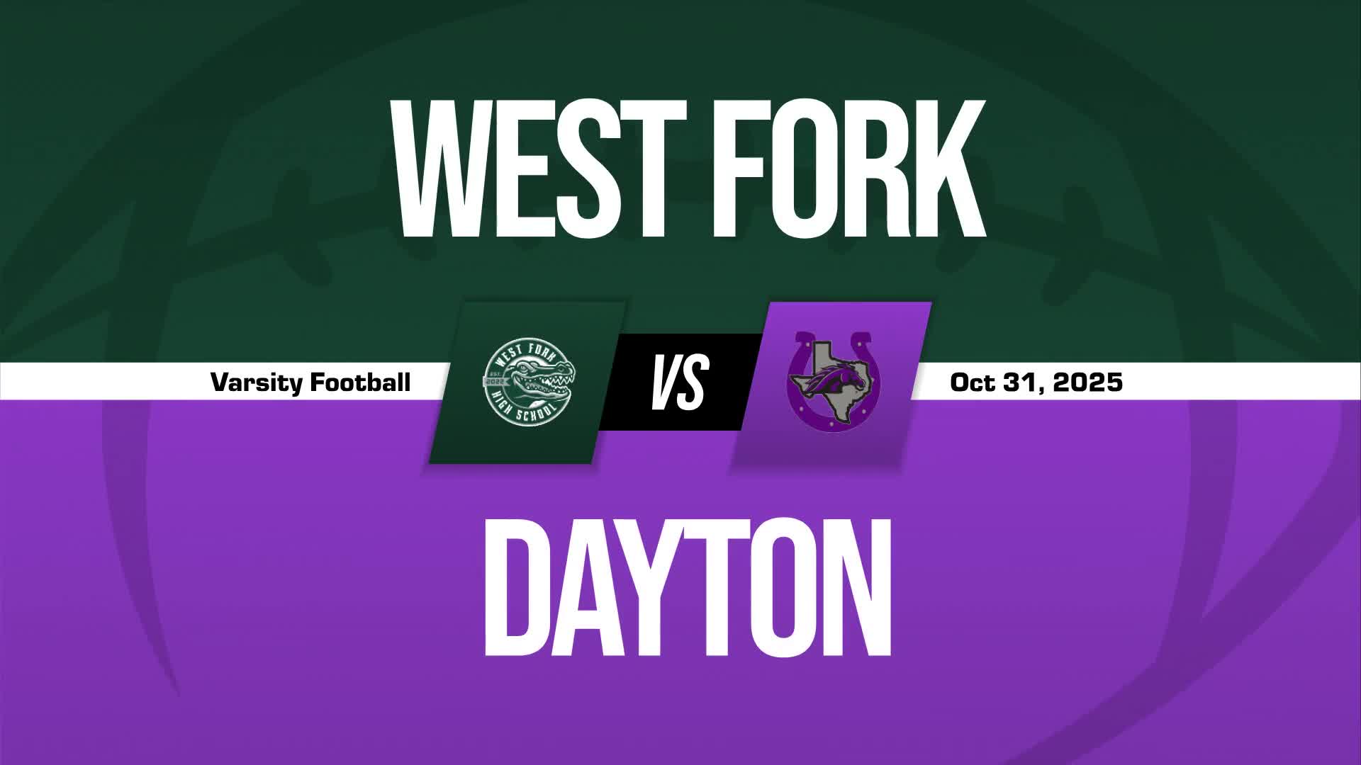 Football Game Preview: West Fork Gators vs. Lake Creek Lions + How To Watch