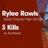 Rylee Rawls Game Report: vs Hiwassee Dam