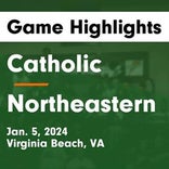 Catholic skates past Hampton Roads Academy with ease