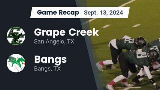 Football Game Preview: Bangs Leaves Home