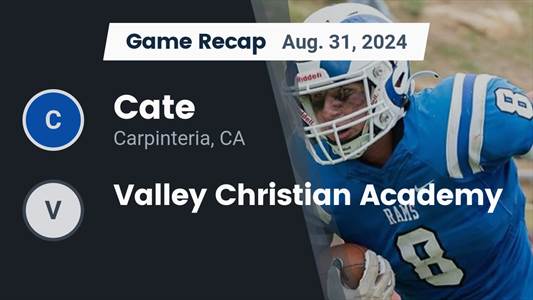 Football Game Preview: Cate Hits the Road