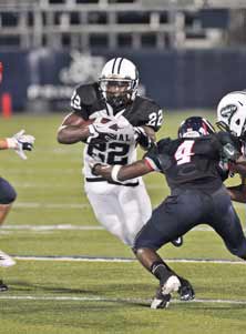Joe Yearby came up big in arivalry game for Central.