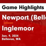 Basketball Game Recap: Newport - Bellevue Knights vs. Monroe Bearcats