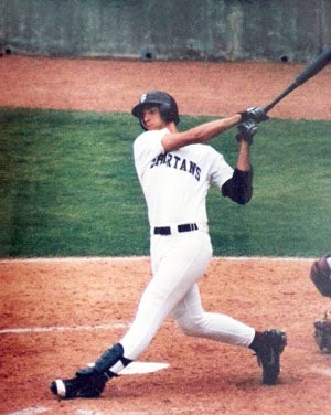 Madison's Bumgarner's final swing in high
school, a walk-off, inside-the-park home
run to win the state 4A title.