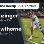 Football Game Recap: Hawthorne Cougars vs. Lynwood Knights