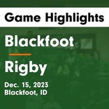 Basketball Game Recap: Rigby Trojans vs. Blackfoot Broncos