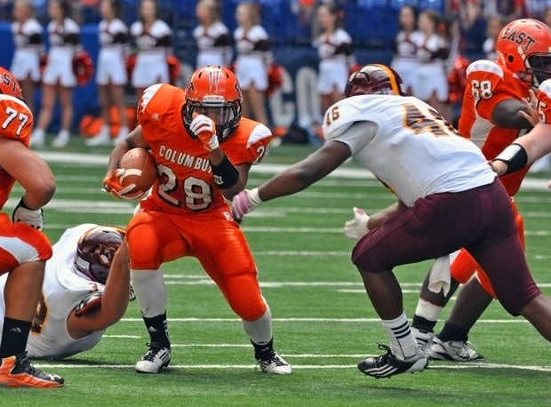 Markell Jones (28), a four-year starter, has led MaxPreps Indiana Team of the Week Columbus East to a 2-0 start.