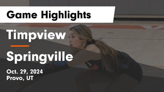 Volleyball Recap: Springville Gets the Win
