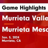 Murrieta Mesa takes loss despite strong efforts from  LaKaila Trimble and  Aniah Green