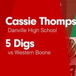 Softball Recap: Cassie Thompson can't quite lead Danville over Lawrence North
