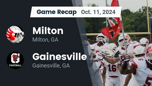 Football Recap: Milton Extends Winning Streak to 19