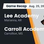 Football Game Preview: Carroll Academy vs. Lee Academy