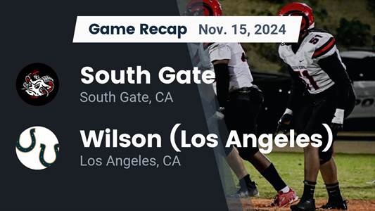 Football Recap: Make It Three in a Row for South Gate