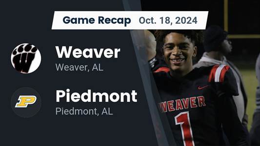 Football Recap: Weaver Find Success