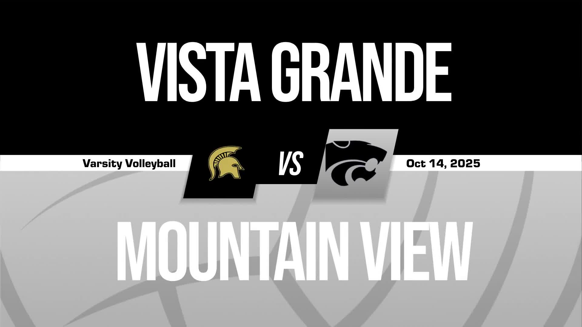 Volleyball Game Preview: Vista Grande Spartans vs. Mountain View Mountain Lions