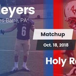 Football Game Recap: Elmer L. Meyers vs. Holy Redeemer