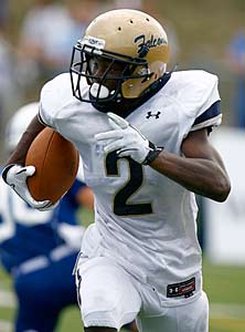 Diggs had two touchdowns to power
Good Counsel.