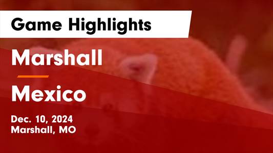 Basketball Recap: Mexico Skates Past Marshall with Ease