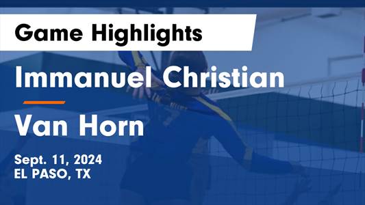 Volleyball Game Preview: Van Horn Heads Out