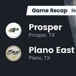 Football Game Recap: Plano East Panthers vs. Prosper Eagles