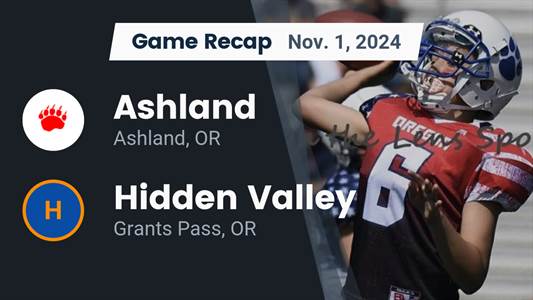 Football Recap: Hidden Valley Comes Up Short