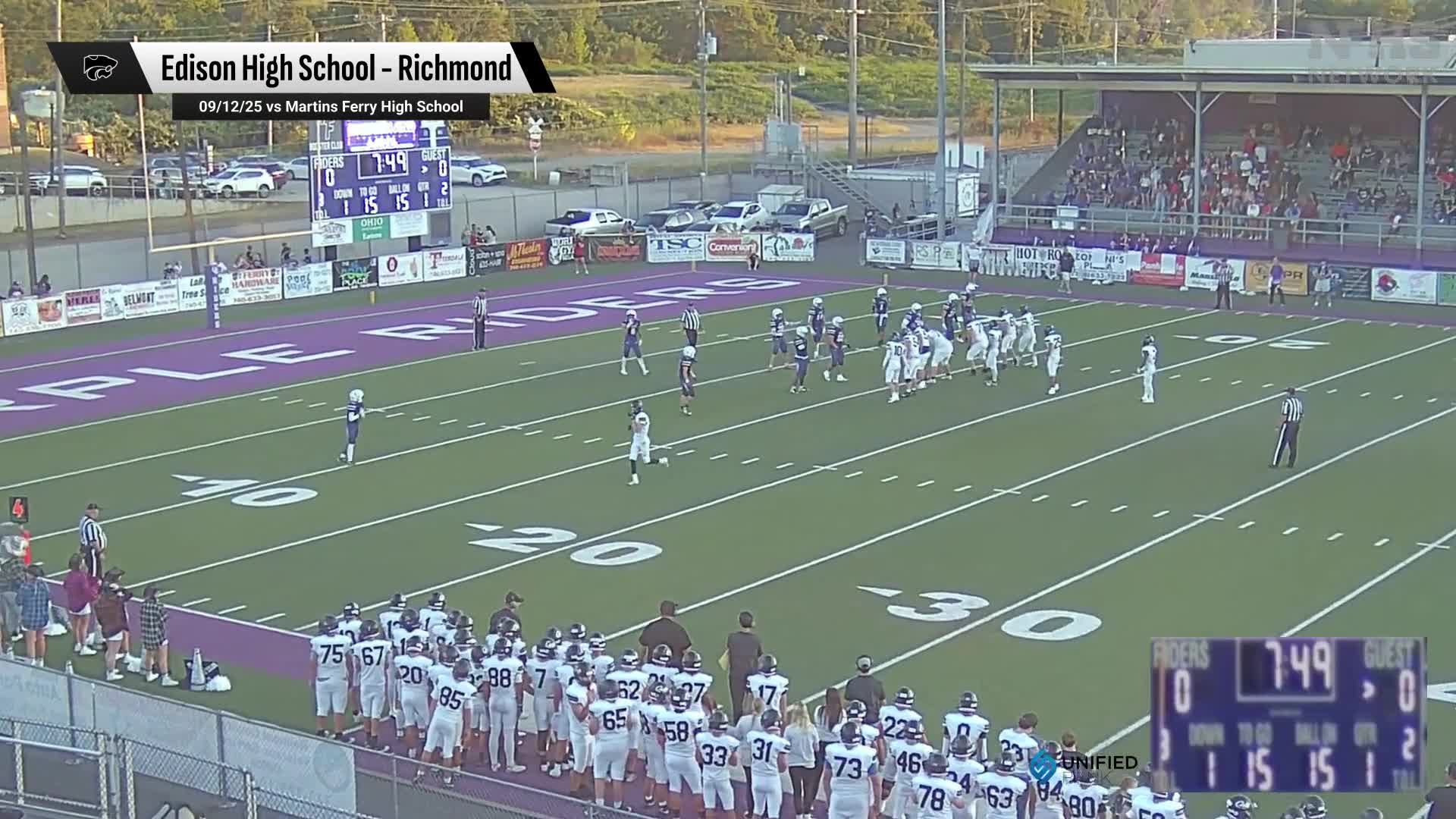 Football Recap: Indian Creek Makes It Five in a Row on the Road