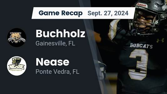 Football Recap: Buchholz Piles Up the Points Against Gainesville