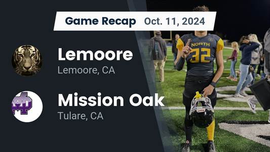 Football Recap: Lemoore Piles Up the Points Against Dinuba