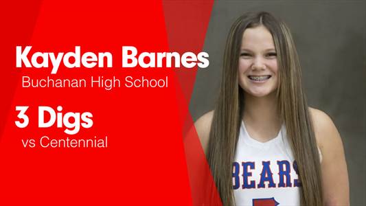 Kayden Barnes Game Report: vs Cardinal Newman