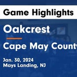 Basketball Game Recap: Oakcrest Falcons vs. Ocean City Raiders