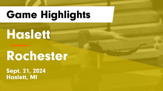 Volleyball Recap: Haslett Comes Up Short