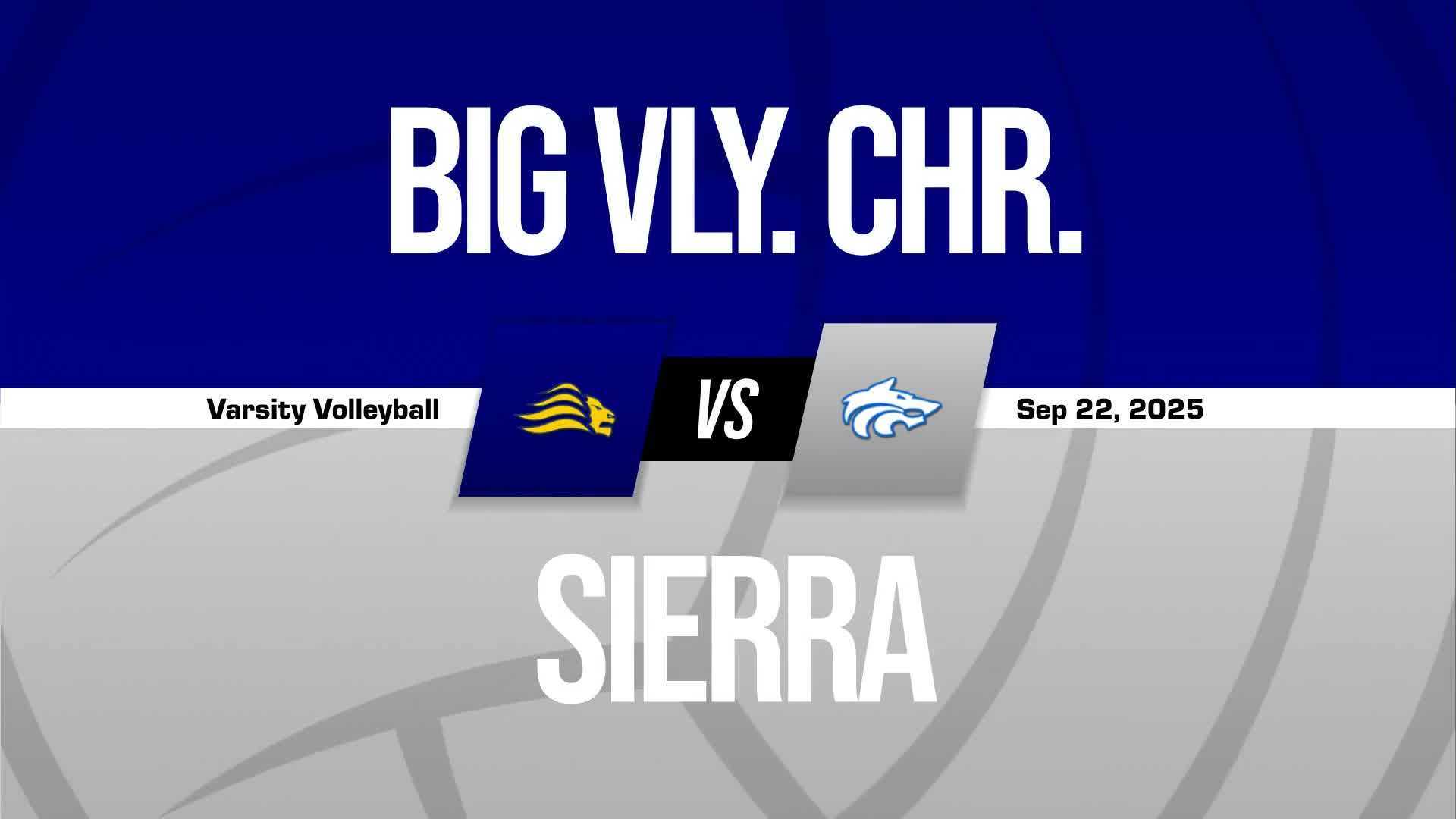 Volleyball Recap: Sierra Takes a Loss