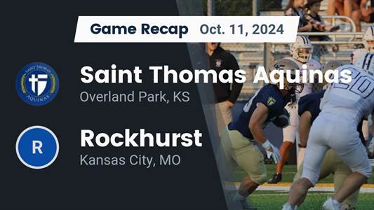 Football Recap: Rockhurst Triumphant Thanks to a Strong Effort from  Pierce Fisher