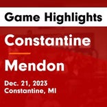 Basketball Game Recap: Mendon Hornets vs. Burr Oak Bobcats