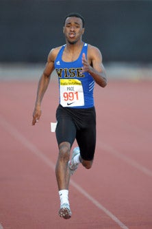 Boys 400 winner Champ Page.