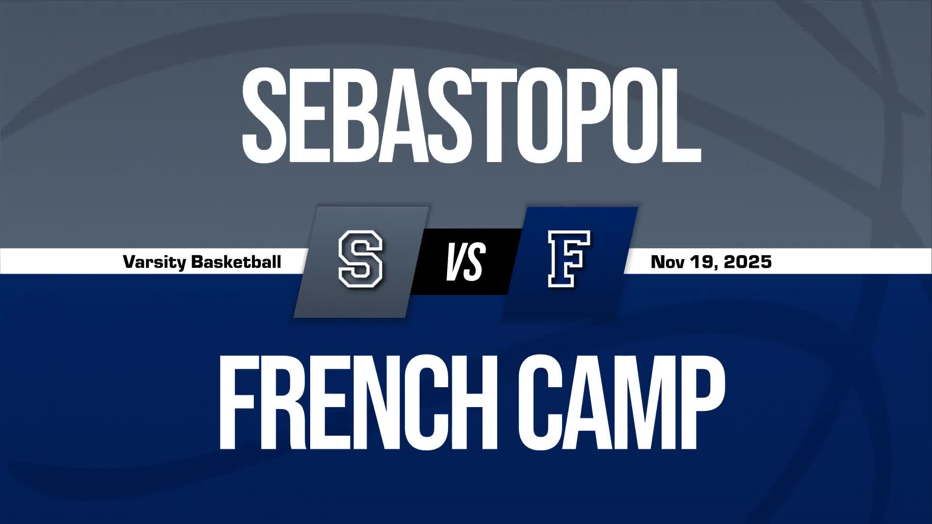 Basketball Recap: Sebastopol Wins Going Away Against French Camp Academy