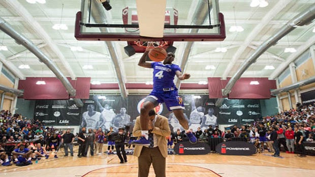 Dwayne Bacon wins McDonald's dunk event
