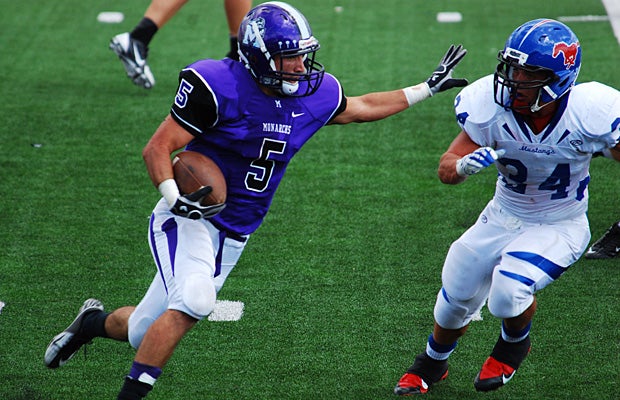 Manzano's Corey Morrow has been one of many contributors for a Monarchs team that has become a state title contender.