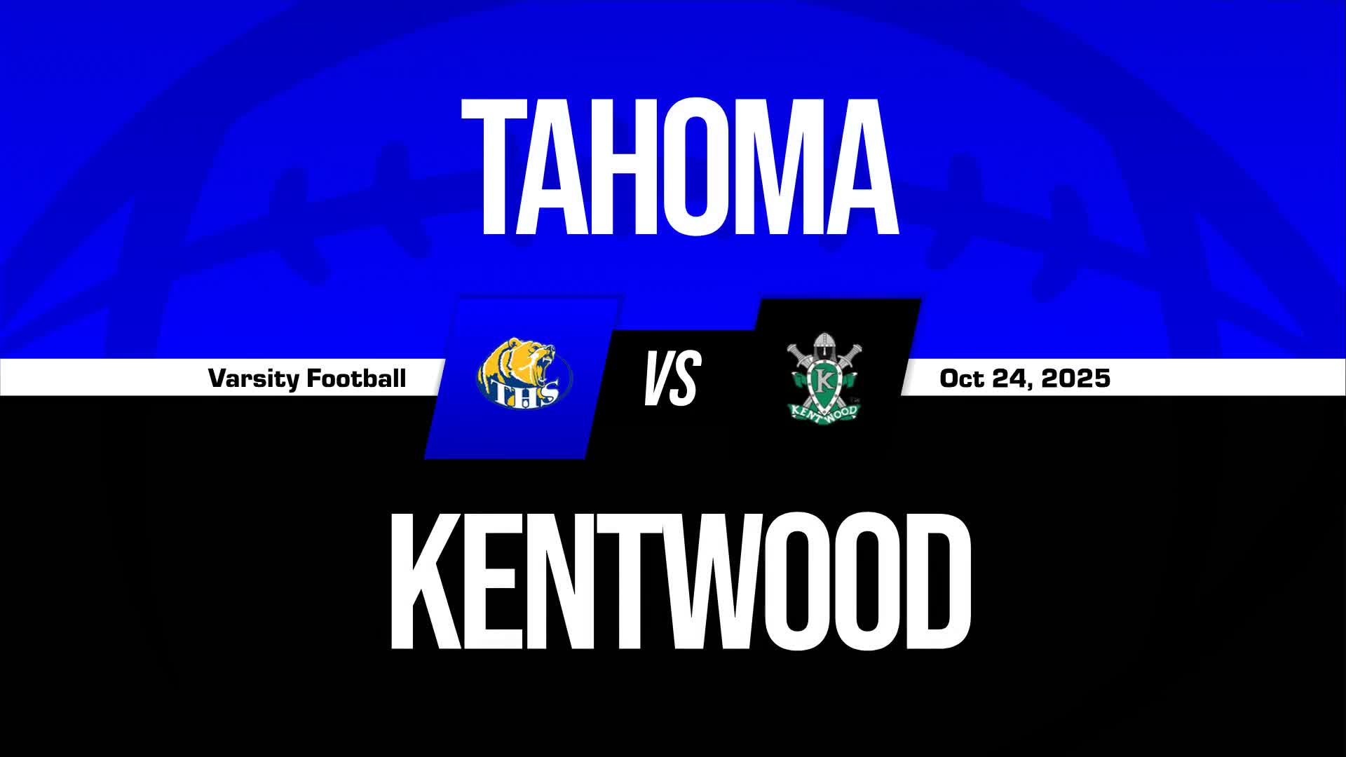 Football Game Preview: Kentwood Conquerors vs. Kentridge Chargers + How To Watch