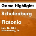 Flatonia piles up the points against Ganado